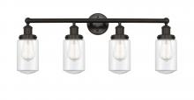 Innovations Lighting 616-4W-OB-G312 - Dover - 4 Light - 32 inch - Oil Rubbed Bronze - Bath Vanity Light