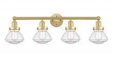 Innovations Lighting 616-4W-SG-G322 - Olean - 4 Light - 34 inch - Satin Gold - Bath Vanity Light