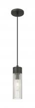 Innovations Lighting 617-1P-BK-G617-8SCL - Boreas - 1 Light - 3 inch - Matte Black - Cord Hung - Mini Pendant