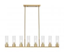Innovations Lighting 617-8I-BB-G617-8SCL - Boreas - 6 Light - 48 inch - Brushed Brass - Linear Pendant