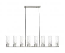 Innovations Lighting 617-8I-SN-G617-8SDY - Boreas - 6 Light - 48 inch - Satin Nickel - Linear Pendant