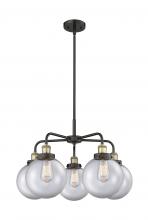 Innovations Lighting 916-5CR-BAB-G202-8 - Whitney - 5 Light - 27 inch - Black Antique Brass - Chandelier