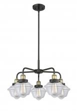 Innovations Lighting 916-5CR-BAB-G532 - Oxford - 5 Light - 26 inch - Black Antique Brass - Chandelier