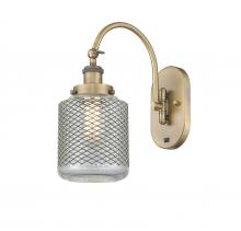 Innovations Lighting 918-1W-BB-G262 - Stanton - 1 Light - 6 inch - Brushed Brass - Sconce