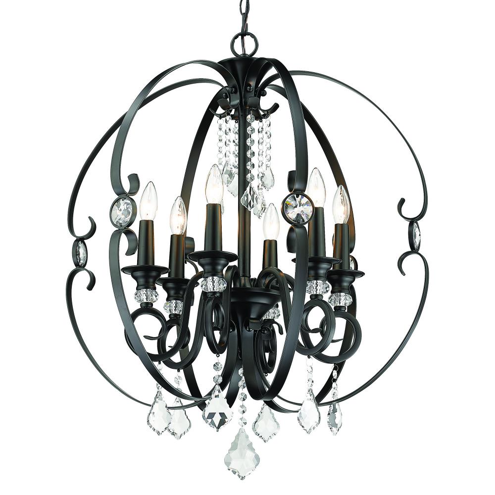 Ella 6 Light Chandelier