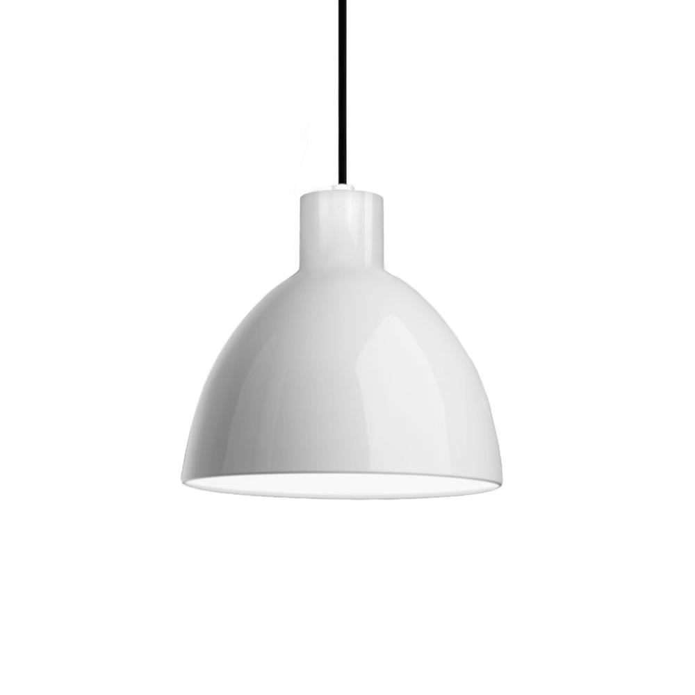 Chroma Glossy White LED Pendant