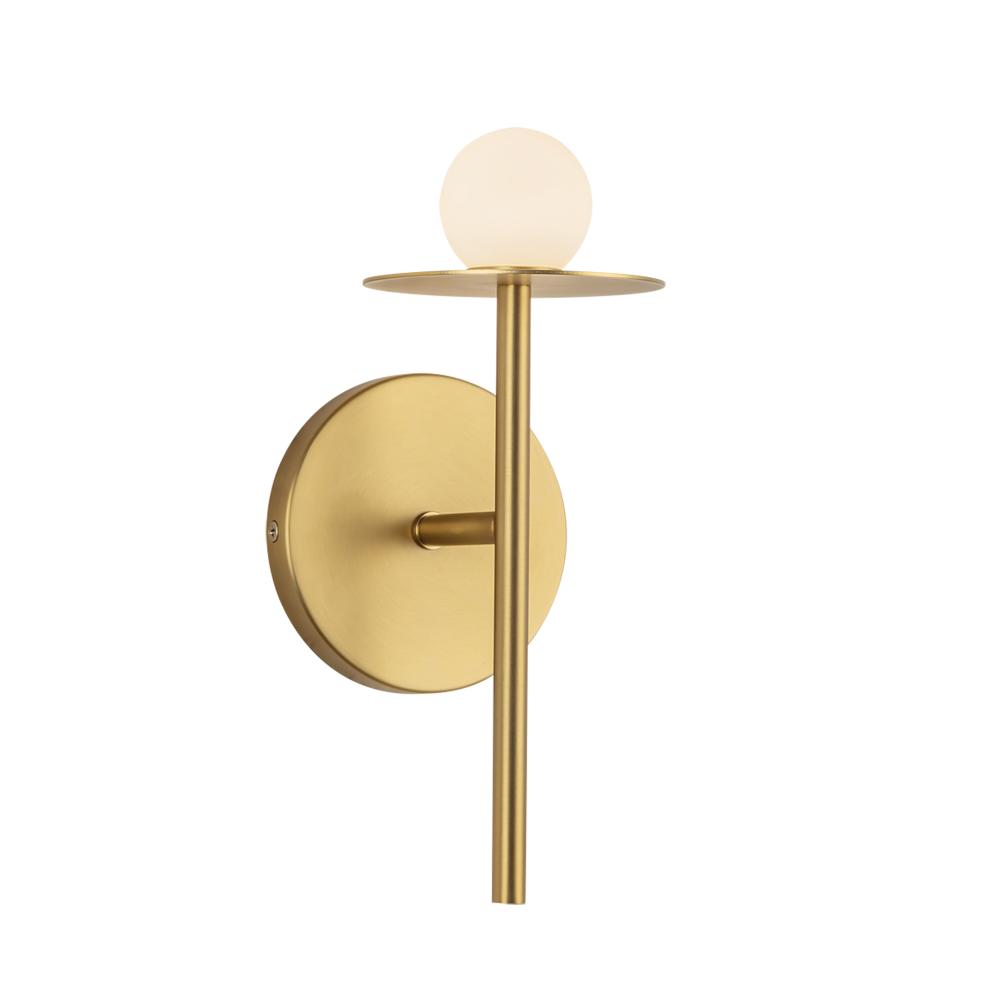 Elixir 4-in Brushed Gold LED Wall Sconce