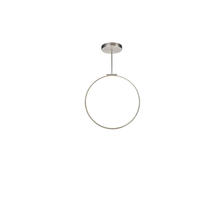 Kuzco Lighting Inc PD82524-BN - Cirque 24-in Brushed Nickel LED Pendant