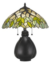 CAL Lighting BO-2798TB - 19.25" Height Resin Table Lamp in Tiffany Finish