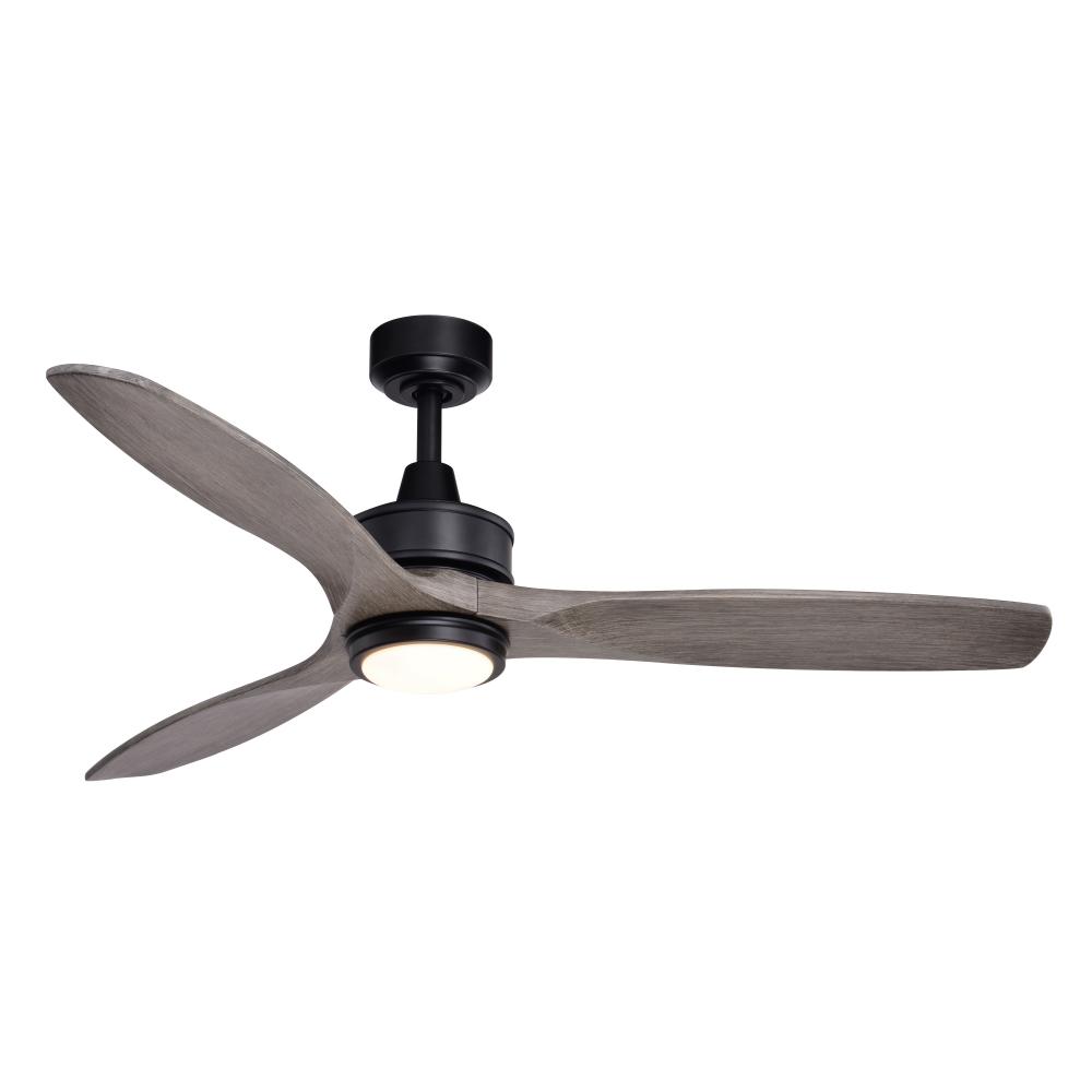 Curtiss 52-in. LED Ceiling Fan Black