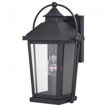 Vaxcel International T0540 - Lexington 7.75 in. W Outdoor Wall Light Textured Black