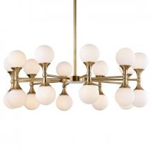 Hudson Valley 3320-AGB - 20 LIGHT CHANDELIER