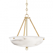 Hudson Valley MDS811-AGB - SOMERSET 3 LIGHT PENDANT