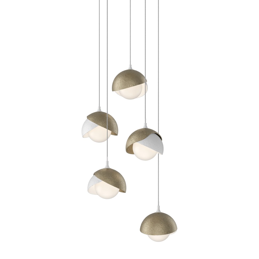 Brooklyn 5-Light Double Shade Pendant