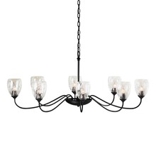 Hubbardton Forge 101309-SKT-10-LL0083 - Oval Large 8 Arm Chandelier