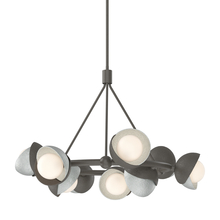 Hubbardton Forge 131068-SKT-MULT-07-82-GG0711 - Brooklyn 9-Light Double Shade Ring Pendant