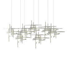 Hubbardton Forge 131096-SKT-LONG-85-YC0305 - Tura 7-Light Frosted Glass Pendant