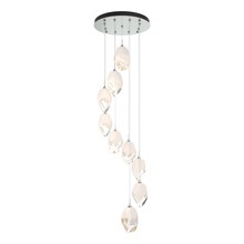 Hubbardton Forge 131141-SKT-LONG-82-WP0755 - Chrysalis 9-Light Large Crystal Pendant