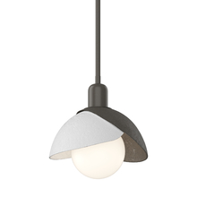 Hubbardton Forge 181183-SKT-MULT-07-02 - Brooklyn Double Shade Mini Pendant