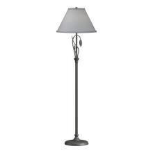 Hubbardton Forge 246761-SKT-20-SL1755 - Forged Leaves and Vase Floor Lamp