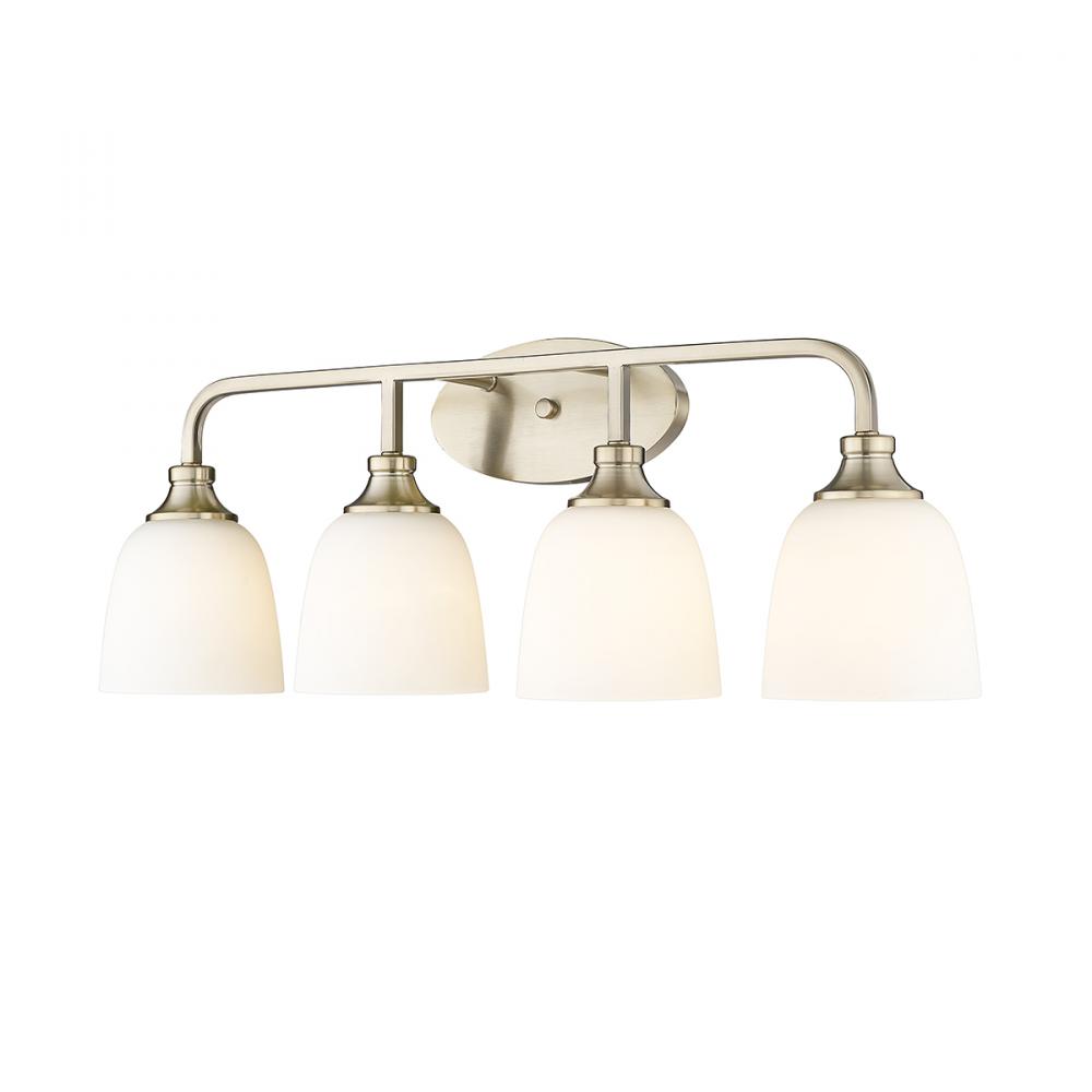 Alberta 4-Light Vanity Modern Gold