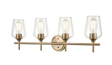 Millennium 9704-MG - Ashford 4-Light Vanity Modern Gold