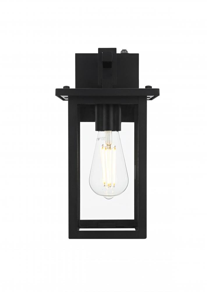 Venango 7 inch Outdoor Pendant in Black