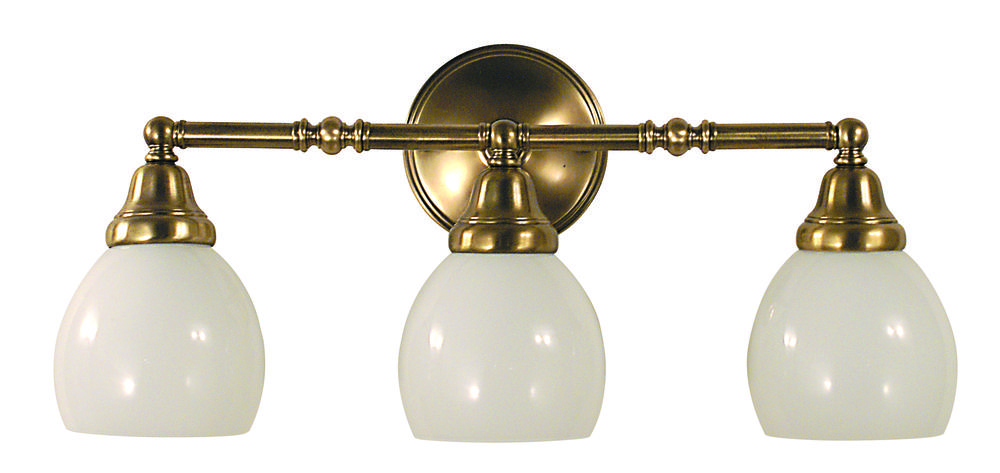 3-Light Brushed Nickel Sheraton Sconce