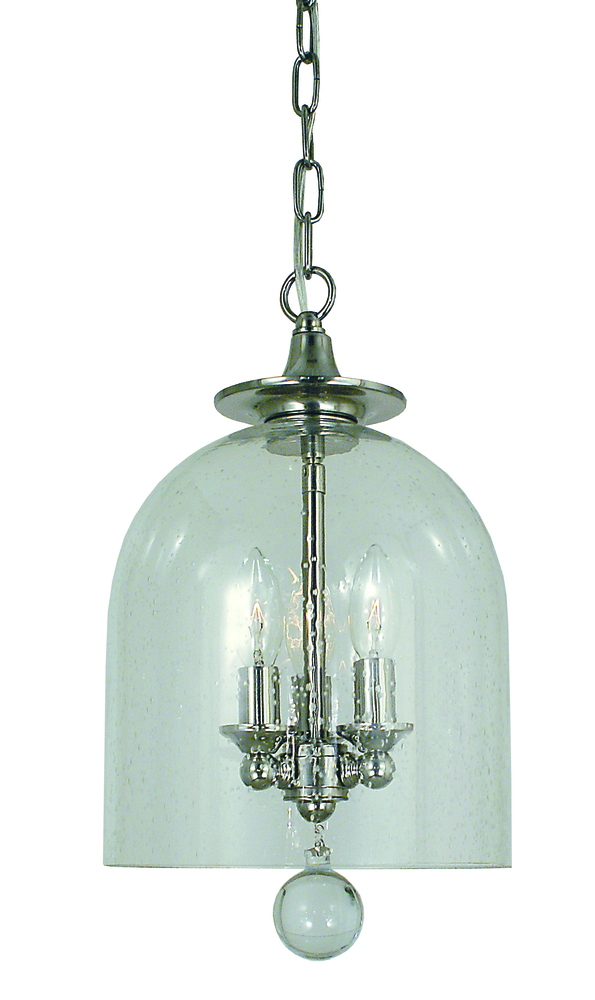 3-Light Mahogany Bronze Hannover Pendant