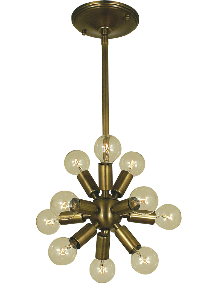 11-Light Mahogany Bronze Simone Chandelier