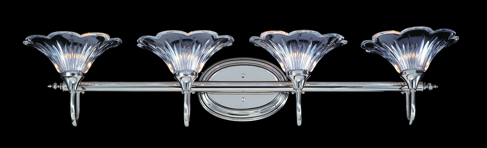 4-Light Mahogany Bronze Geneva Sconce