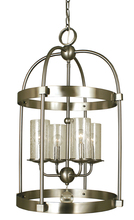 Framburg 1104 MB - 4-Light Mahogany Bronze Compass Dining Chandelier