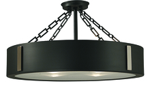 Framburg 2416 HB/PB - 4-Light Harvest Bronze/Polished Brass Oracle Flush / Semi-Flush Mount