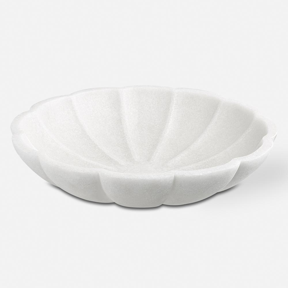 Uttermost Petal Ivory Ricestone Bowl