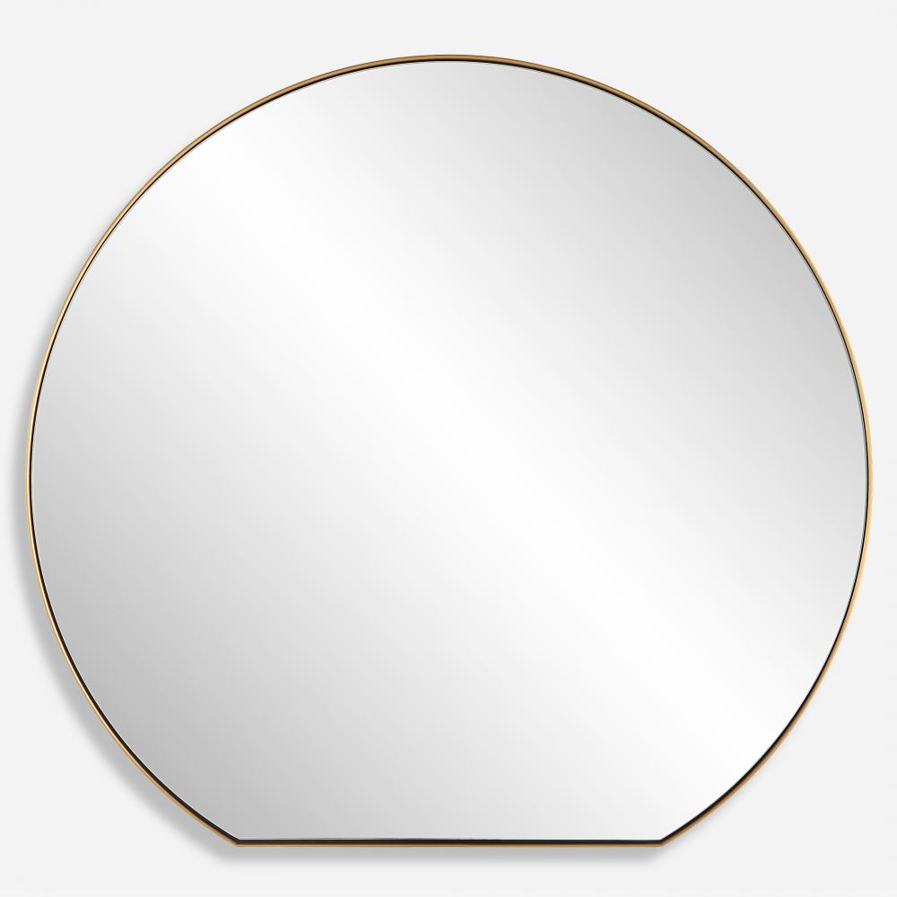 Uttermost Cabell Small Brass Mirror