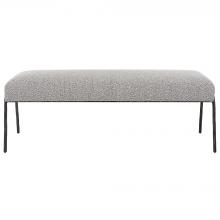 Uttermost 23685 - Jacobsen Modern Gray Bench