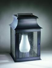 Northeast Lantern 5651-DB-LT2-CLR - Pagoda Wall Dark Brass 2 Candelabra Sockets Clear Glass