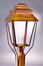 Northeast Lantern 8653-VG-LT3-CLR - Post