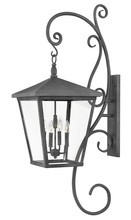 Hinkley 1439DZ - Double XL Wall Mount Lantern with Scroll