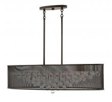 Fredrick Ramond FR38902BLK - Eight Light Linear