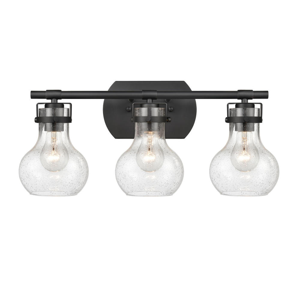 Salamanca 21'' Wide 3-Light Vanity Light - Matte Black