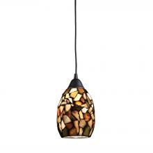 ELK Home 60018-1 - Trego 1 Light Mini Pendant In Tiffany Bronze