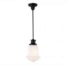 ELK Home 69053-1 - Schoolhouse Pendants 1 Light Pendant In Oiled Br