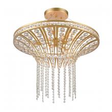 ELK Home 82228/6 - Fantania 24'' Wide 6-Light Chandelier - Champagne Gold