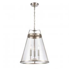 ELK Home 82265/3 - Judy 16'' Wide 3-Light Pendant - Satin Nickel