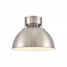 ELK Home EC89734/1 - Zayne 12'' Wide 1-Light Semi Flush - Brushed Nickel